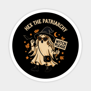 Hex the patriarchy - Feminist Witch | Spells, Magic, Activism Magnet